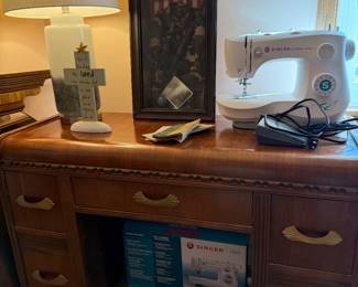 Vintage Waterfall Vanity with mirror