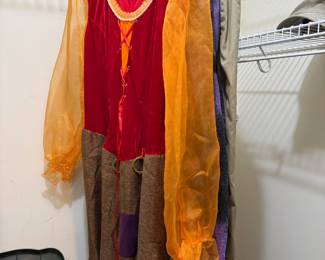 Several Halloween costumes 