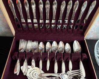 Plated silverware