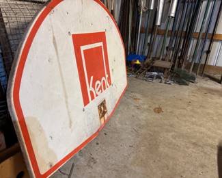Vintage Kent basketball backboard