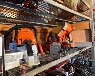 Chainsaw etc