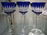 Set of 6 Baccarat glasses