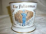 Policemans hand painted occupational mug.