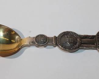 1920 Danmark A. Michelsen Christmas Sterling Spoon