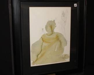 "Licet tributum dare Caesari (Plate 78)" by Salvador Dali 1969, Lithograph in color from original gouache on Arches paper, size 13.75" x 19", from the rare limited edition, hand signed and stamped authentication on verso by Bruce Hochman, author of t