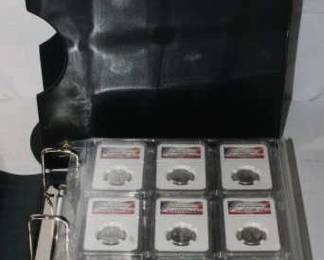 56pc. ALL 50 WASHINGTON STATE Quarters, to include American Samoa, District of Columbia, Guam, North Marianas, U.S. Virgin Islands, Puerto Rico....25C 2000 S Silver graded by NGC, Grade PF 69 Ultra Cameo....10 years worth of quarters 1999 to 2009 include