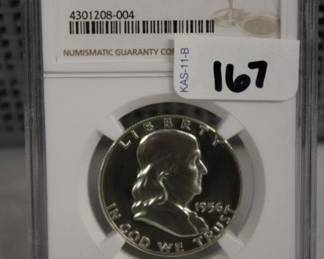 1956 Type 2 50c Graded PF 69