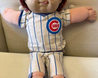 Vintage 1986 Chicago Cubs All Star Kids Cabbage Patch Doll