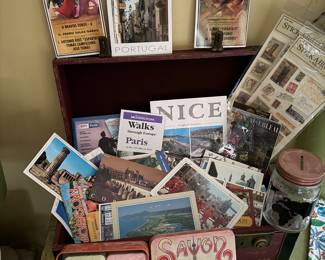 Travel Postcards, Travel Pamphlets