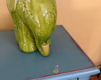 Ceramic Elephant Lamp