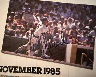 Chicago Cubs Keith Morland Autograph