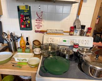 Reverware Stainless Cookware ( Copper Bottom). Reverware Dutch Oven