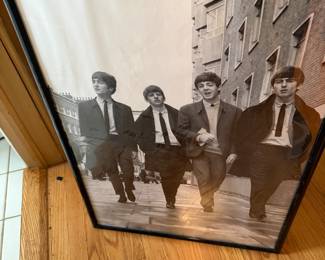 The Beatles LARGE framed poster