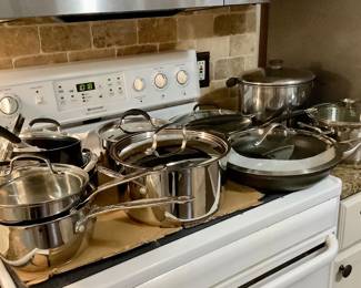Great cookware-Calphalon, Cuisinart