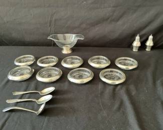 Sterling Silver Coasters, Spoons, And More