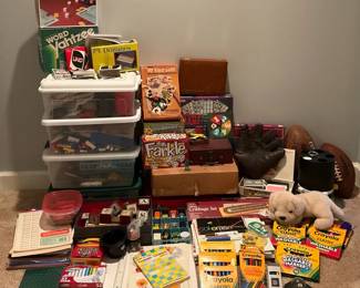 Vintage Board Games Toys