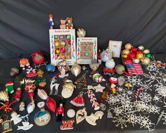 Vintage Christmas Ornaments 