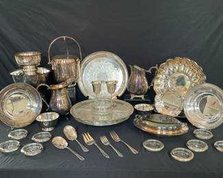 Silver Plated Serving 