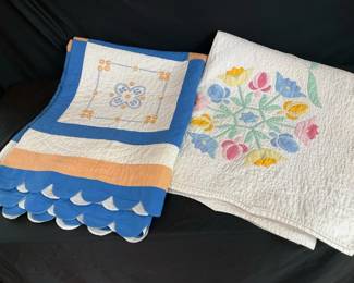 Vintage Floral Quilts 
