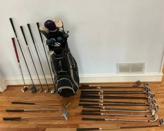 Assortment Of Golf Clubs
