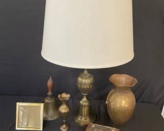 Brass Lamp And Friends