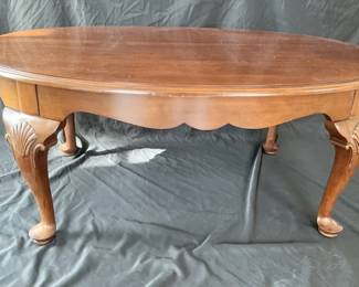 Ovular Wooden Coffee Table