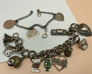 Sterling Silver Charm Bracelets