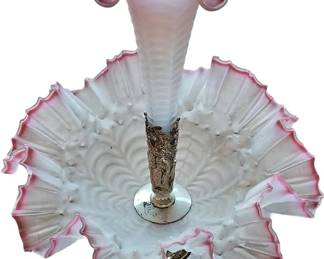 Magnificent Victorian Period Epergne Centerpiece.