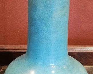 Antique Chinese De Hua Gu Earthenware Vase, Fujian Province.