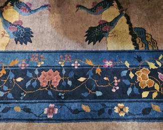 Chinese Art Deco Rug.