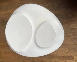 Roche Bobois Organic Molded Plastic Coffee Table