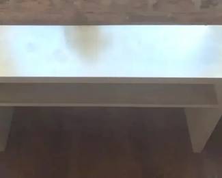 Trueform Gray Concrete Custom Console Table