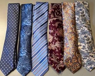 6 Brioni Neck Ties