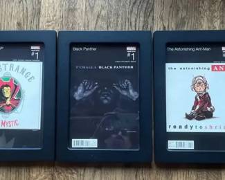 3 Framed Marvel Variant Edition 1 Hip Hop Covers Inc Dr. Strange