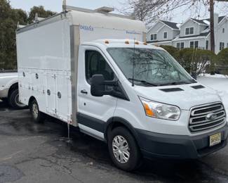 2019 Ford 350 Transit High Cube Service Truck, 1 Owner, 69,698 miles. 