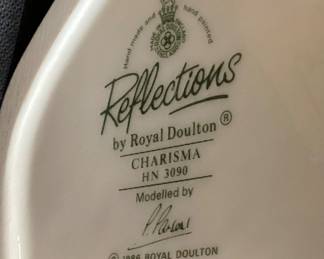 ROYAL DOULTON REFLECTIONS SERIES CHARISMA FIGURINE, 12.5in H