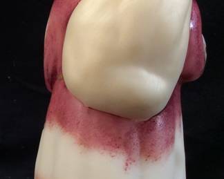 FENTON ART GLASS OLD WORLD SANTA 8in HAND PAINTED-LTD #631/3750