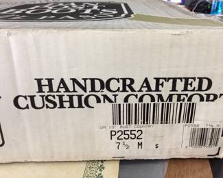 DAN POST BOOTS, MARLBORO GEAR LEATHER BOOTS, NEW IN BOX, SIZE 7 1/2 MEDIUM