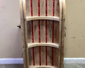 VINTAGE L.L. BEAN CHILDS PULL BEHIND SLED THIS NOSTALGIC SLED MADE BY L.L. BEAN WITH INSERT IS A GREAT ADDITION TO ANYONES COLLECTION. PERFECT FOR PHOTOGRAPHERS FOR PROP OR AN ADDITION TO ANY ROOM. No shipping pickup only