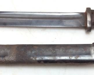 WW2 GERMAN K98 ELITE DIAMANT BAYONET WITH SCABBARD MUNDLOS ON THE SCABBARD