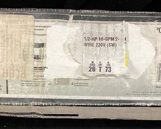 UTILITECH PRO 4in SUBMERSIBLE WELL PUMP, MODEL UT201, IN THE BOX