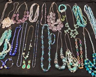 ASSORTED COSTUME JEWELRY, CHICOâ€™S, PREMIER, NAPIER