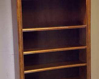 TRADITIONAL 6-SHELF OPEN BOOKCASE NO SHIPPING PICKUP ONLY