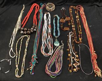 ASSORTED SEED BEAD JEWELRY
