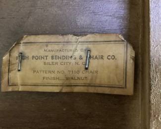 NORTH CAROLINA MADE WOODEN ROLLING DESK CHAIR MANUFACTURED IN SILER CITY. DURABLE WOODEN CONSTRUCTION. NO SHIPPING PICKUP ONLY