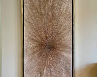 Tall Abstract Textured Wall Art 