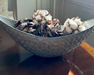 Hammered Decorative Bowl