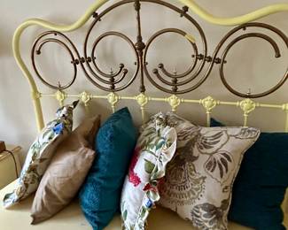 Full Metal Headboard & Mattress