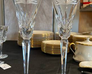 Waterford Champagne Flutes