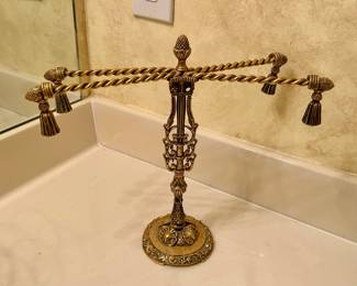 Double Towel Bar Stand (Freestanding)